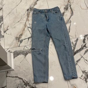 Top shop mom jeans size 26